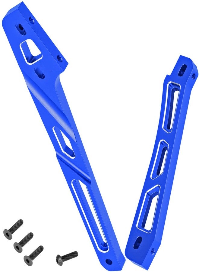 BRCatWPark Aluminum Chassis Brace Support Mount Upgrades Part for 1/8 Kraton 6S (EXB),RC Front Rear Reinforcing Support Frame Hops up,Replace ARA320754/ARA320756,Navy Blue - Image 1